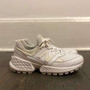 New Balance Perforated White Sneaker